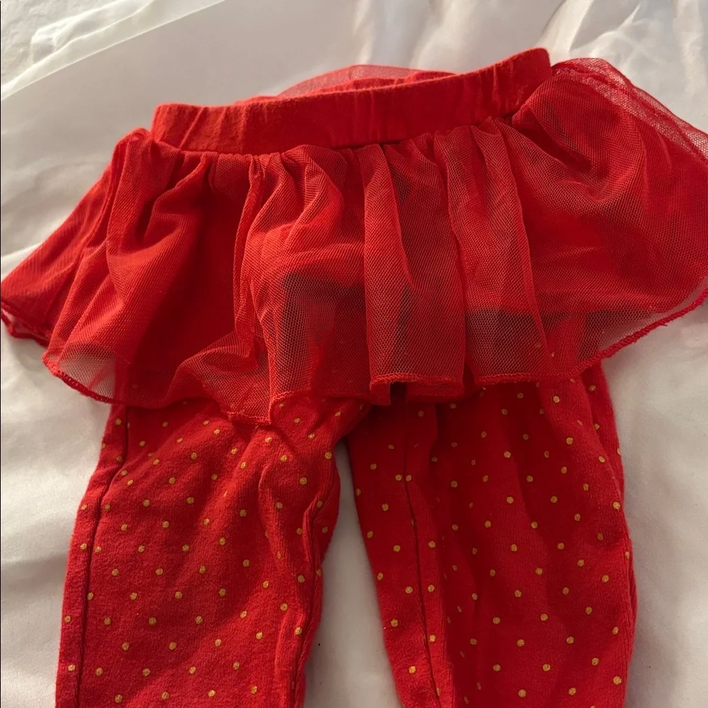Carter's Red Tutu slacks 6 months